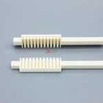 Custom Machined Alumina Ceramic Parts  Grooved