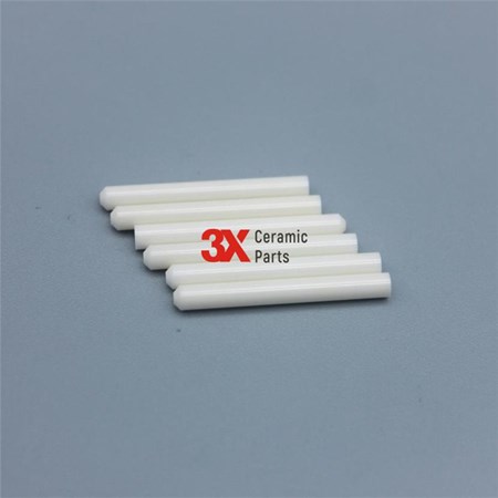 Alumina Ceramic Round Rod - 3X Ceramic Parts