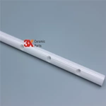 Yttria Stabilized Zirconia Ceramic Rail / Rod with Hole