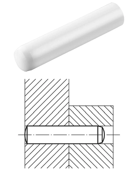 Zirconia Ceramic Dowel Pin - 3X Ceramic Parts